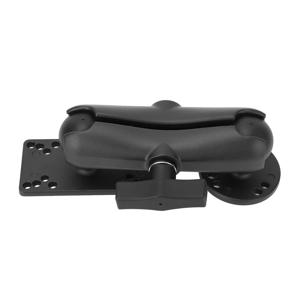 1.5 Inch Ball Short Arm Fish Finder Mount Aluminium Alloy Marine Electronic Mount Fish Finder Tablet Holder Rack for