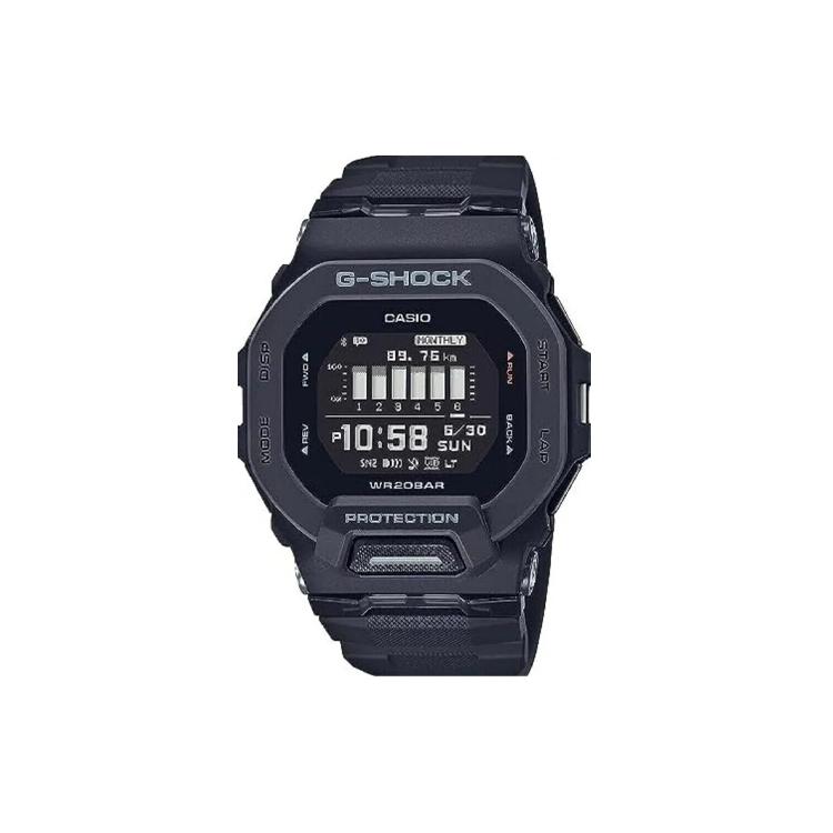 CASIO Men G-SQUAD Series Black Watch GBD-200-1DR GBD-200-1DR Black Dial