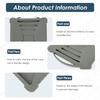 Starlink Mini Case Cover Portable Silicone Protective Case for Starlink Mini with Top Handle Protective Cover for Outdoor Travel