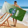 Canberra Raiders Logo Print Beach Towel, Large Soft Quick Dry Towel for Beach Camping Swimming