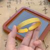 Jewelry Hammer Pattern Heart Sutra Opening Women's Solid Bracelet Light Luxury High-end Bracelet