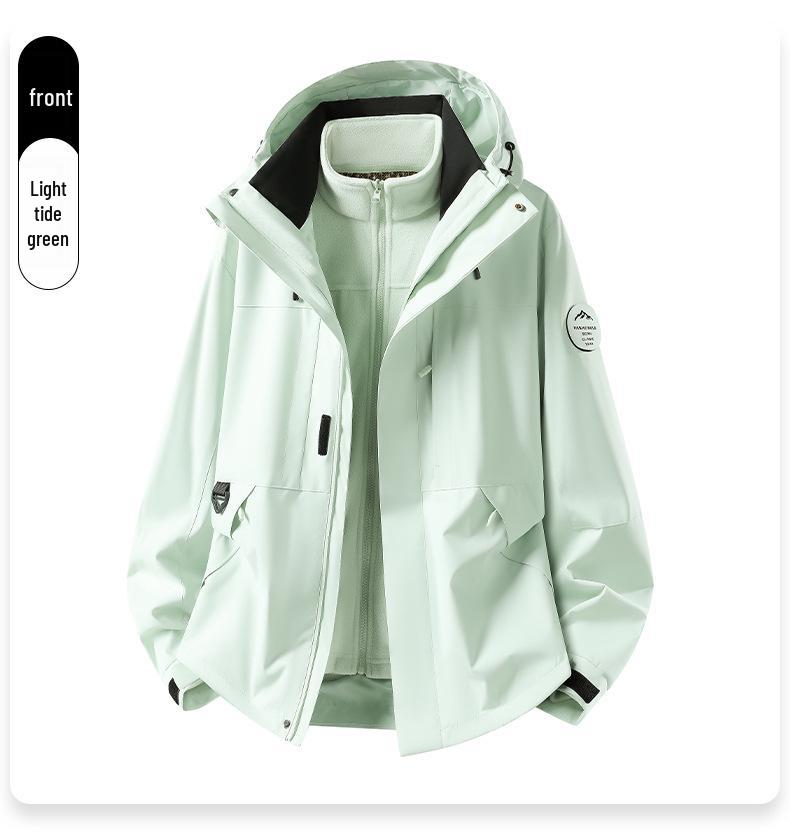 Luotuo 2026 Women's Custom Print 3-in-1 Mountaineering Jacket Set