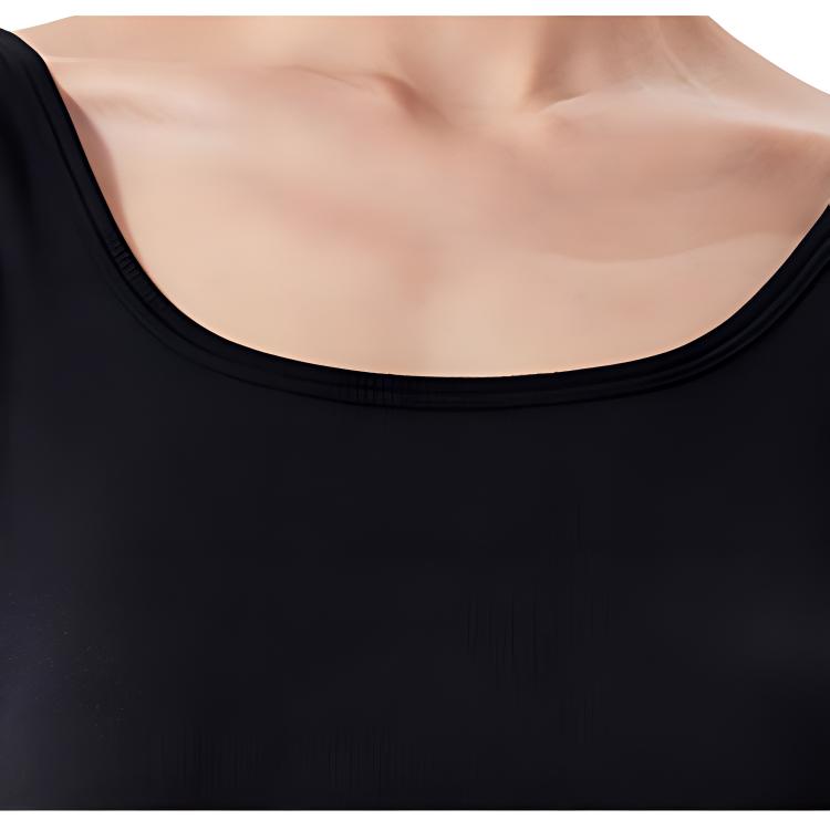 Adidas Solid Color Comfortable Quick-Dry Breathable Cotton Tank Top Women Tops Black 4A1H75-000