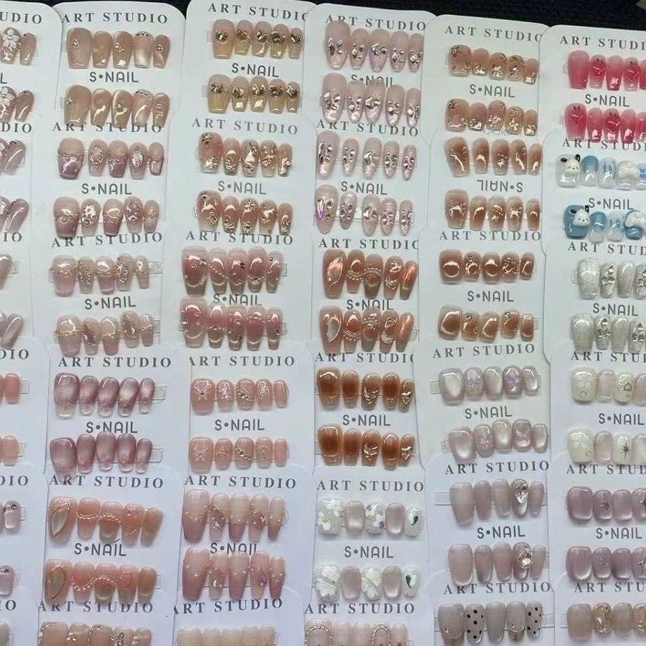 

Уникальный носимый нейл-арт ручной работы: Уникальные дизайны