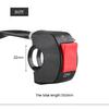 7/8inch Motorcycle Handlebar Switch Control,Universal Mount LED Headlight On/Off Switch with Button for Motorcycle Dirt Bike ATV LED Headlight Light