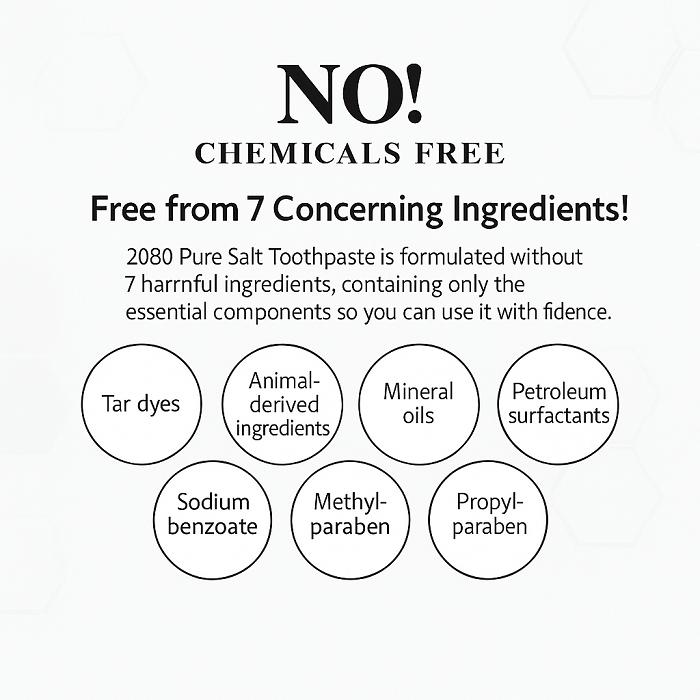 2080 Pure Salt Toothpaste - Pink Mint Scent