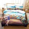 3D Printing Game Tower of Fantasy Anime Bedding Set Single Twin Full Queen King Size Bed Set Adult Kid Bedroom Duvetcover Sets