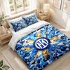 Bedding Set 1 Duvet Cover 2 Pillowcases Borussia Dortmund Print Bedroom Home Decoration