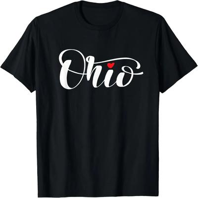 Ohio - Ich liebe Ohio - Throwback Design - Klassisches T-Shirt
