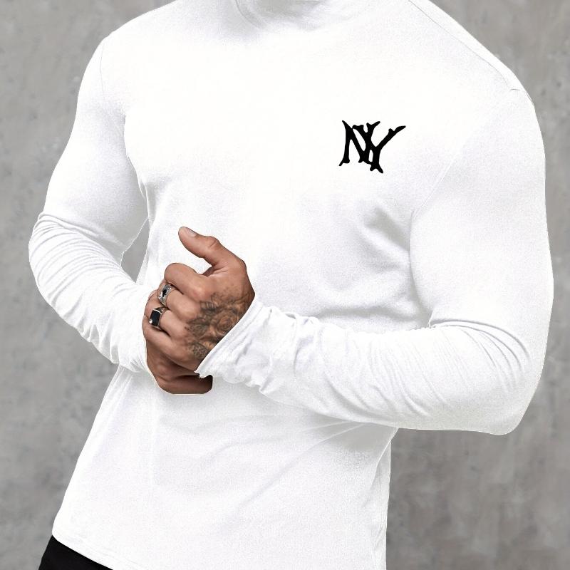 

Men s Slim Fit Long Sleeve Tee, Stretch Cotton, Solid Gray, Flexible & Wrinkle-Resistant Daily Wear XXL