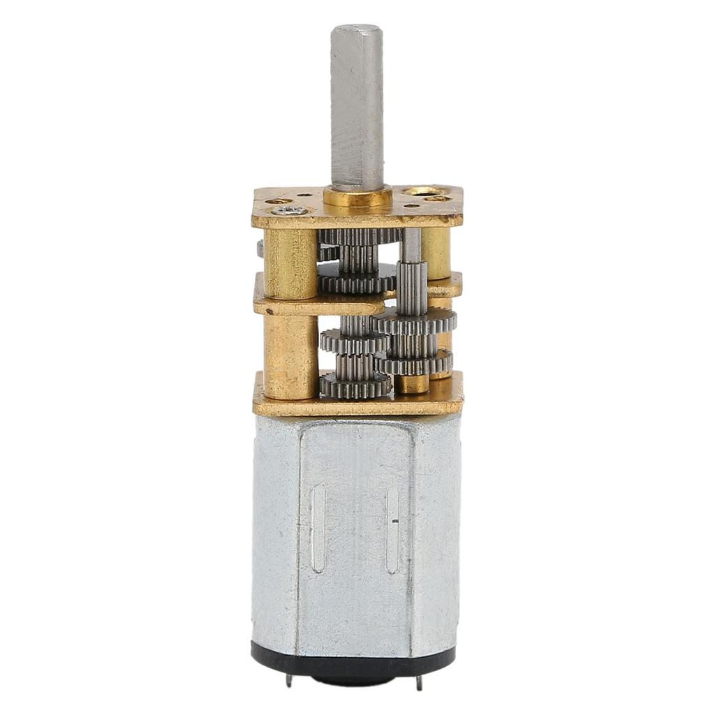 12FN20 DC 6V Prevodový motor 10 otáčok za minútu Hriadeľ 3x10mm Redukčný prevodový motor pre robota