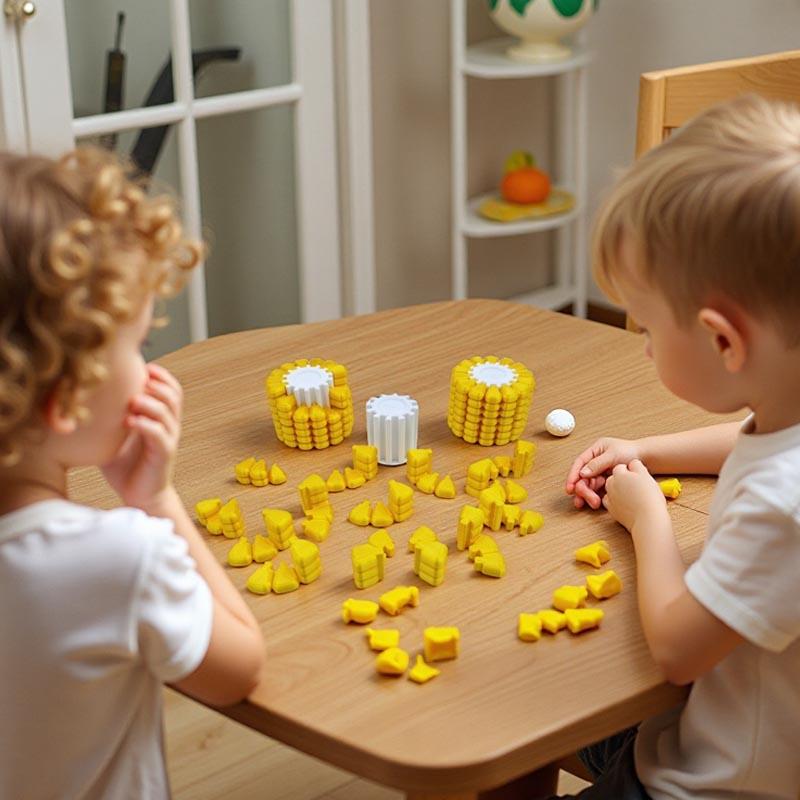 3D Printing Corn Magic Cube Stress Relieving Toys Tetris Jigsaw Puzzle Originality Brain Burning Developmental Kids Puzzle Toys