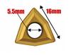 WCMT 080408 Tin Cutting Insert