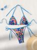 2026 New Style Printed Tie Side Pendant Sexy Bikini Swimsuit Comfortable Stylish For Summer Holiday & Resort