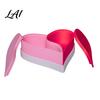 Wedding Anniversary Keepsake Box Heart Shape Storage Box 3D Printed Detachable Dual Compartment Jewelry Organizer Decorative Pink Love Shaped