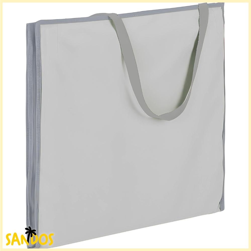 Folding beach lounger for sunbathing, garden bag for the beach with backrest 2 in 1