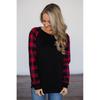 Striped Blouse Womens Plaid Long Sleeve Ladies Top T Shirt Loose Tops Casual