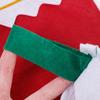Christmas Socks Golden Silk Bian Socks Ornamets Non-woven Candy Snack  Bags Xmas Tree Hanging Pendant New Year Party Decoration