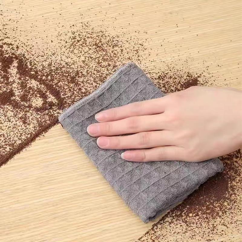 30x30cm Super Absorbent No Lint Barista Bar Towel Coffee Machine Square Towel Rag Cleaning Cloth Coffee Machine Cleaning Towe