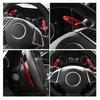 Red Steering Wheel Paddle Shifter Extensions For Chevy 14-19 C7 Corvette/Camaro