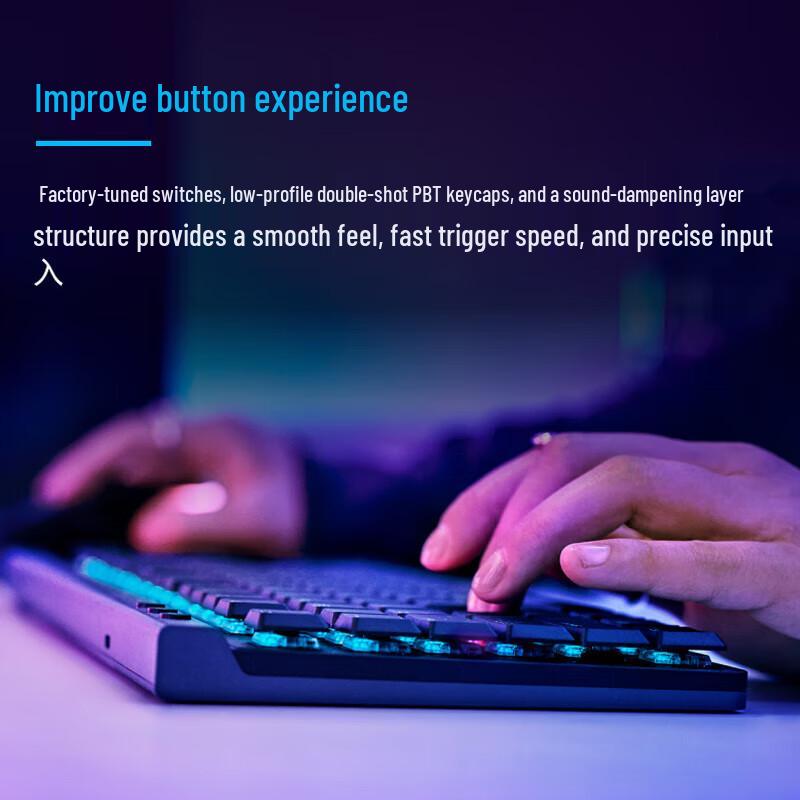 Logitech G G515 TKL Low-Profile Wired RGB Gaming Keyboard