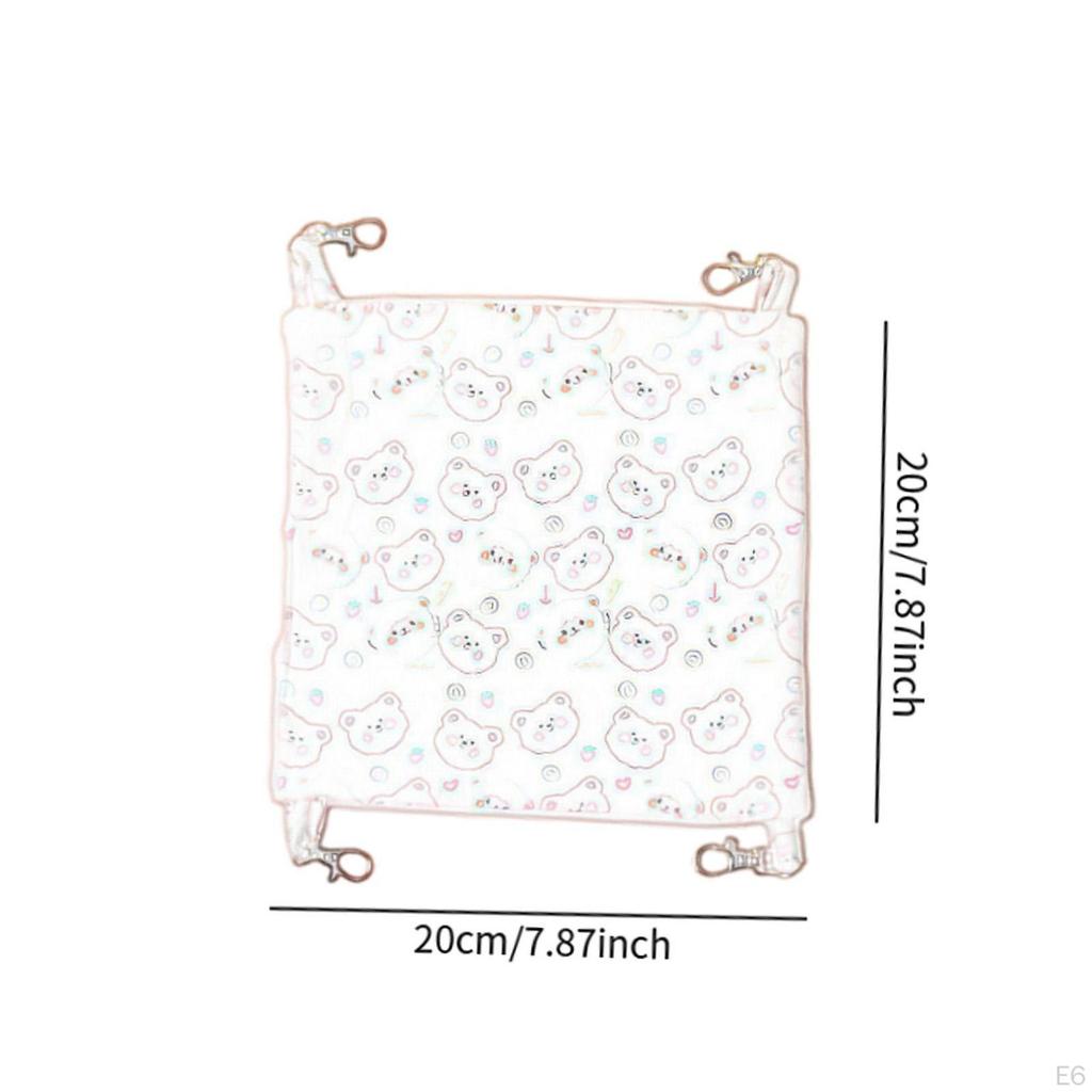 Gemütliche Hängematte für kleine Haustiere Chinchilla- und Meerschweinchenkäfig-Zubehör