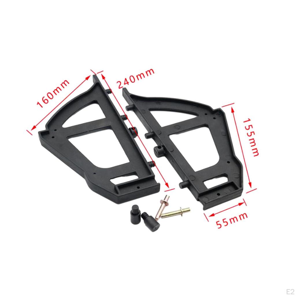 4 Pieces Hinges Shoes Drawer Hinge Turning Rack Accessories Household Flipping Frame