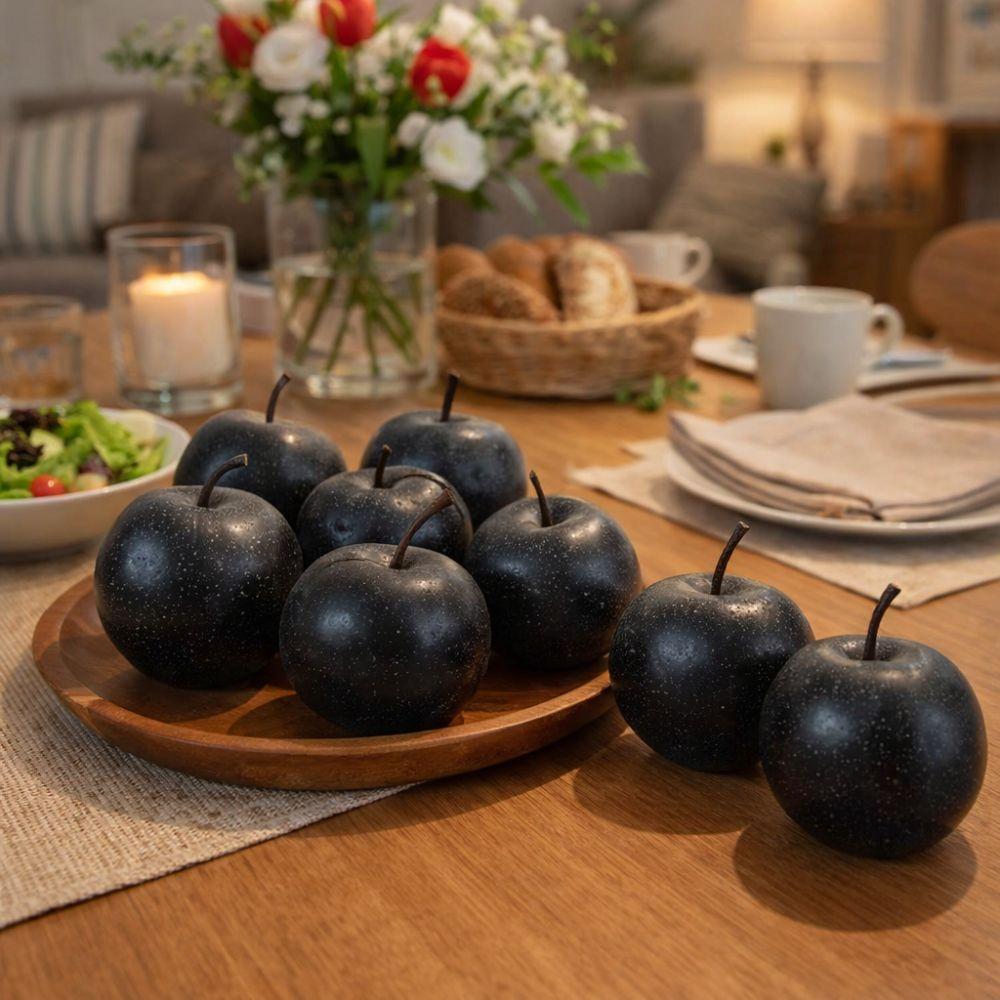 Foam Artificial Pear Fruits Realistic Handicrafts Simulation Black Pear Lifelike Fake Fruit Models Teaching Props