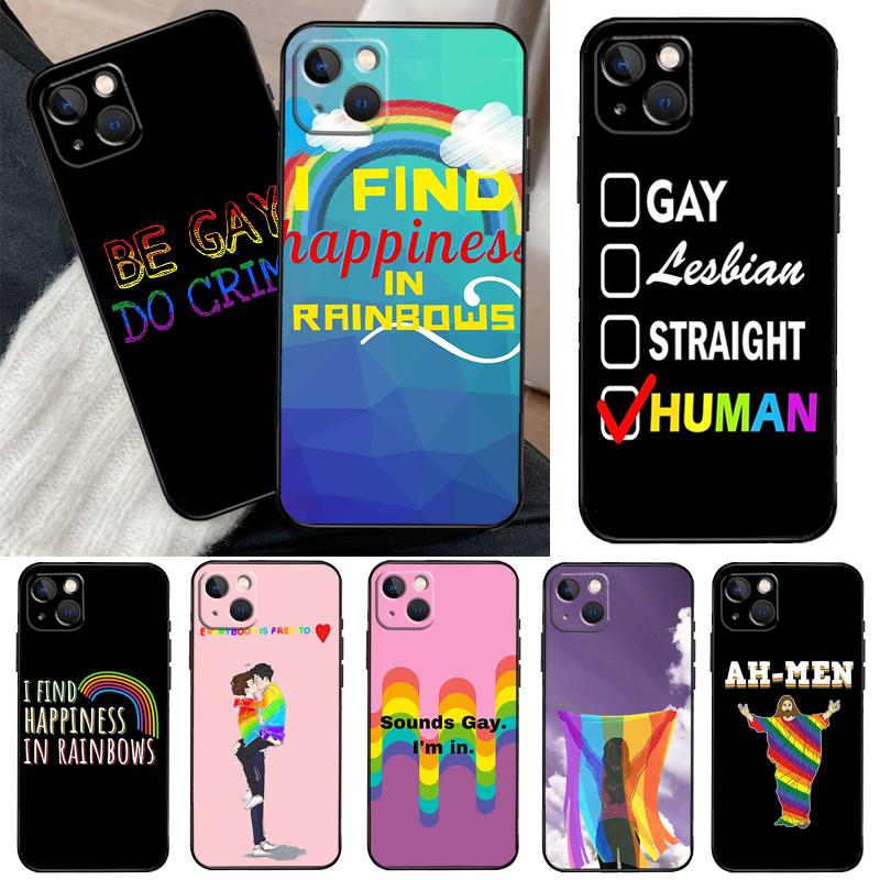 Gay Lesbian LGBT Rainbow Pride For Huawei Nova 11 Pro 10 9 SE Y70 Y60 Y90 Y61 Y91 Y73 Y72 12s 12i 11i 8i P30 P40 Lite Case