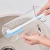 Long Handle Right Angle Cleaning Brush For Kitchen Cup Bottle Scrubber