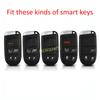 Car Key Chain Ring Fob Case Cover For Jeep Grand Cherokee Renegade Compass Dodge Charger Challenger Durango Journey Fiat