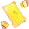 Gesimuleerde Maïstaart Knijpspeeltje Stressverlichting Langzaam Rijzend Geroosterd Brood Maïs Sensorisch Speelgoed Decompressie Stressbal Voedsel Knijpen Fidget Speelgoed