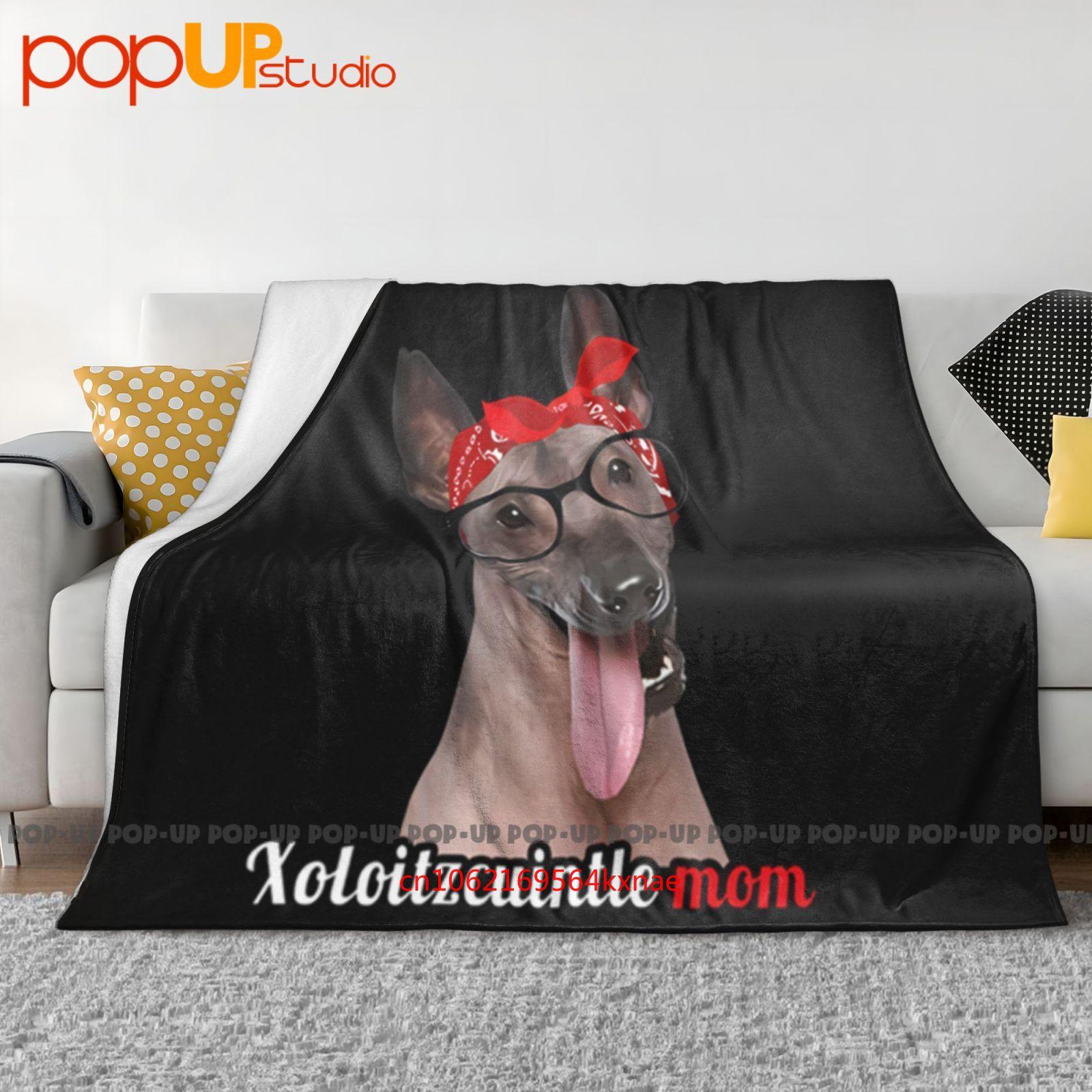 

Ксолоитцкуинтли Мама Любители Собак День Матери Ультра-Мягкое Одеяло Стеганое Зимнее Покрытие для Дивана Покрывала для Кровати 30x40in