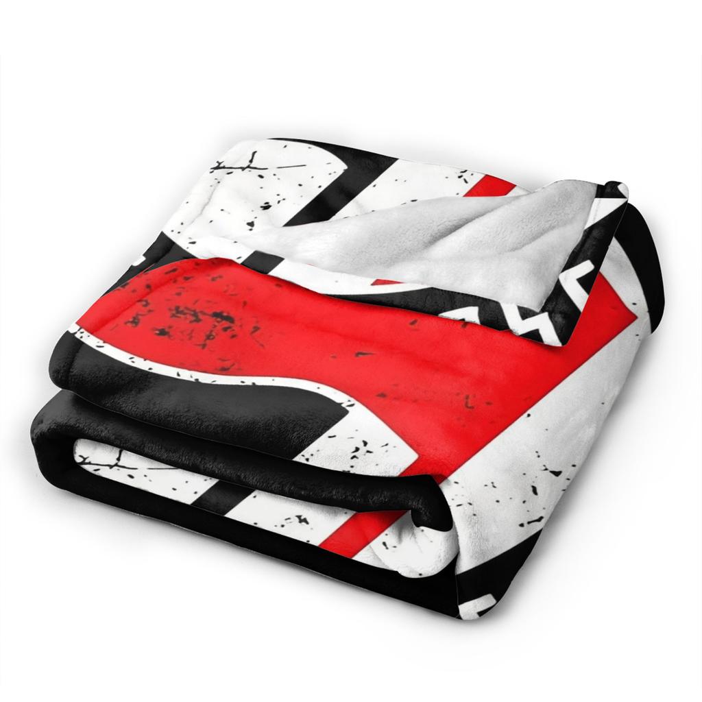 Antifaschistische Aktion Weiche Decken Camping Plüsch Überwurfdecke Flauschige Couch Sessel Flanell Tagesdecke Sofa Bettbezug