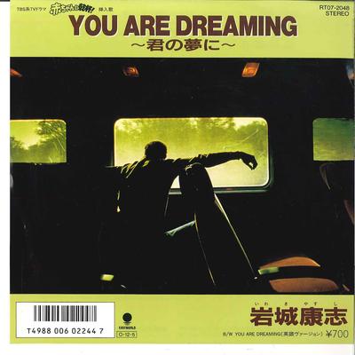 7inch Record YASUSHI IWAKI - You Are Dreaming -kimi No Yume Ni- RT072048 EASTWARLD 1987 Japan Japanese Pop/Rock Used