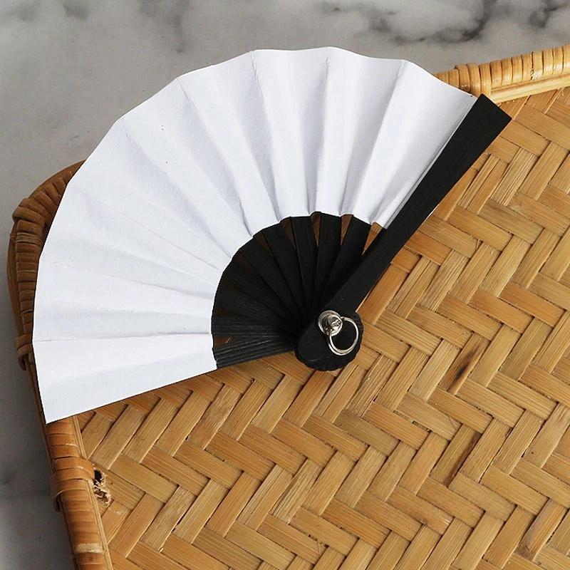 

Foldable Hand Fan Foldable Mini Fan Children S Folding Fan Silk Cloth For Gifts Party Decor Children S Accessories белый