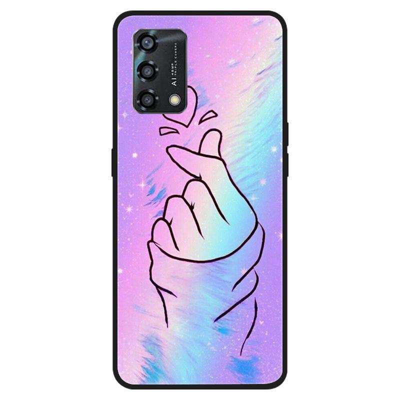 For Oppo A74 4G Case CHP2219 Funda Soft Silicone Phone Case For Oppo A74 5G OppoA74 A 74 Cover Coque Fundas Cartoon Bumper