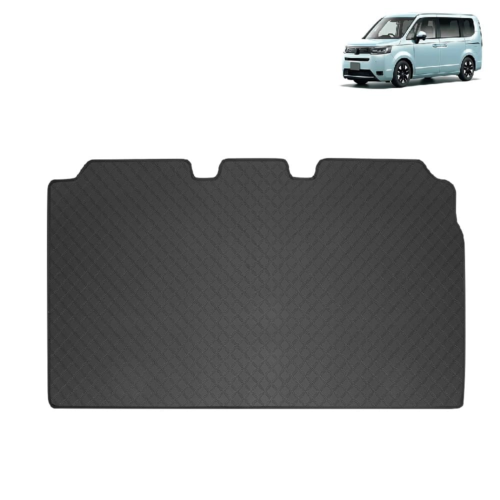 

компания SUNVIC Step Wagon RP6 RP7 RP8 Второй коврик для пола серии RP коврик для пола 2-го ряда коврик для багажника грузовой коврик моющийся ПВХ материал 3D коврик для автомобиля интерьер чёрный