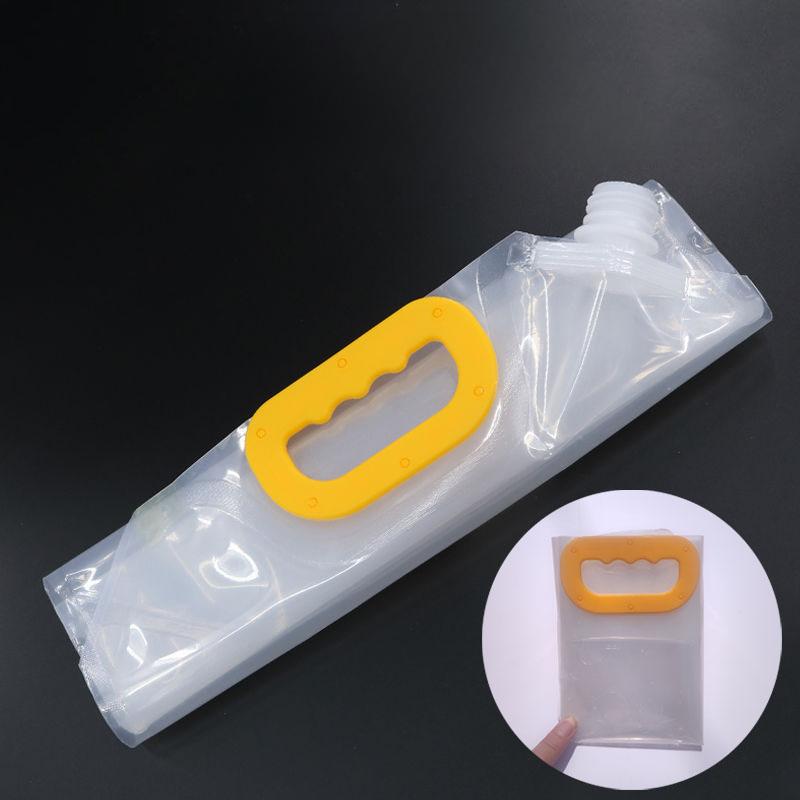 1Pc Outdoor Portable Folding Water Bag Large Capacity Water Storage Bag Mountaineering Tourism Camping Plastic Software Water Storage Bag Bucket