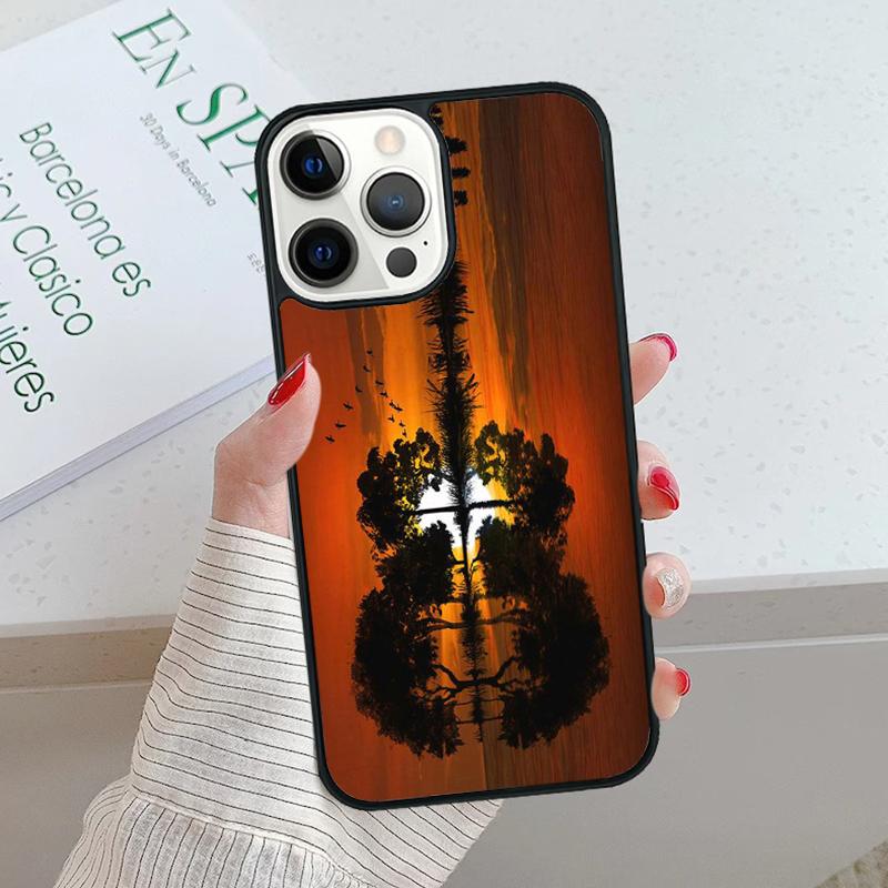 Guitar Bass Rock Strings Phone Case cover For iPhone 17 Air 15 16 16e 14 13 Pro Max Coque 12 11 Pro Max For Apple PLUS fundas