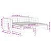 Pull Out Daybed with Mattresses Yellow 100x200 cm Velvet