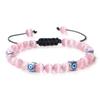 Unisex Handwoven Evil Eye Commuter Bracelet