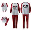 Pijamas Navideños a Juego para la Familia, Conjuntos de Ropa de Descanso, Conjunto Familiar a Juego de Manga Larga + Pantalón