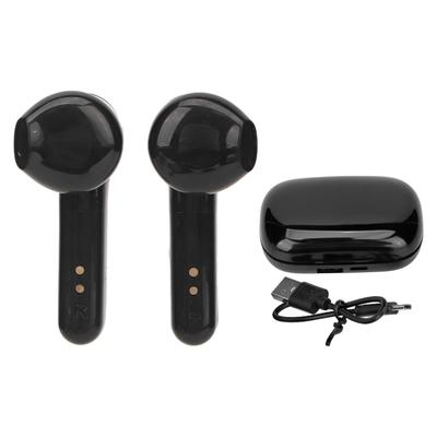 Wireless Bluetooth5.0 Earbuds IPX7 Waterproof Heavy Bass Sports Bluetooth Earbuds for Mobile Phones Tablets Black