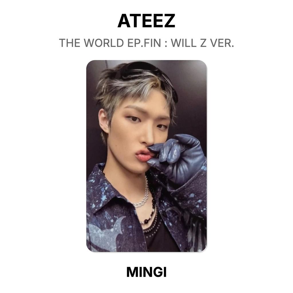 ATEEZ DIE WELT EP.FIN : WIRD Z VER. Offizielle Fotokarte