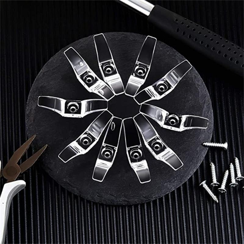 Blinds Cord Cleats Safety Rope Cleats,Small Rope Cleats Holders Blind Hook Winders with Screws for Roman Shade Curtains