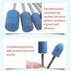 10pcs Polishing Head Wheel Head Abrasive Mounted for Rotary Power Tools Electric Grinding Stone Wheel Accessories