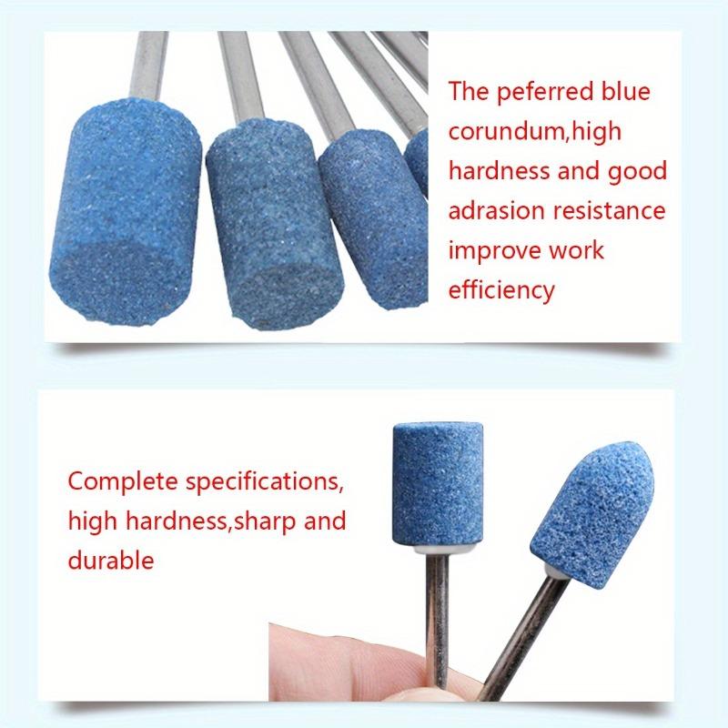 10pcs Polishing Head Wheel Head Abrasive Mounted for Rotary Power Tools Electric Grinding Stone Wheel Accessories