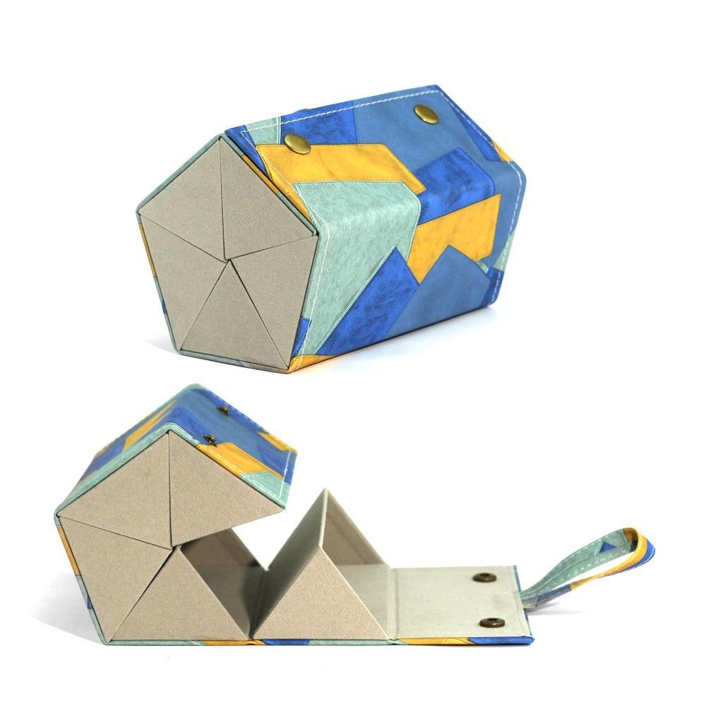 Compact Design Glasses Organizer Hard Shell Storage Box Portable Eyeglasses Holder  Display