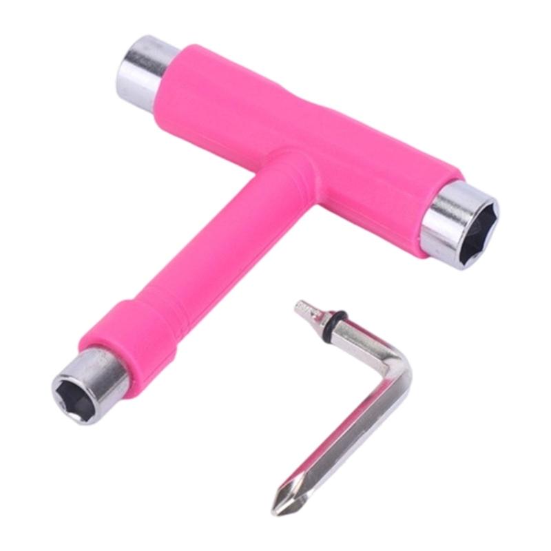 Skateboards Wheel Skate T Tool Electric Scooter Snowboard Wrench Adjusting Tool Long Board Wheel Skate Wrench Tool